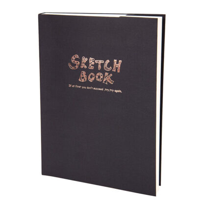 Sketchbook Black Cover - Potentate