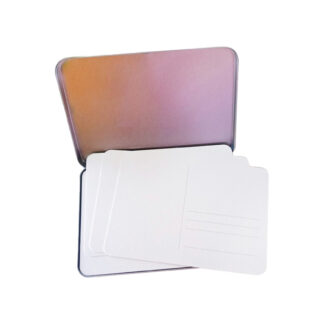 Watercolour Postcard Rectangle Silver - Potentate