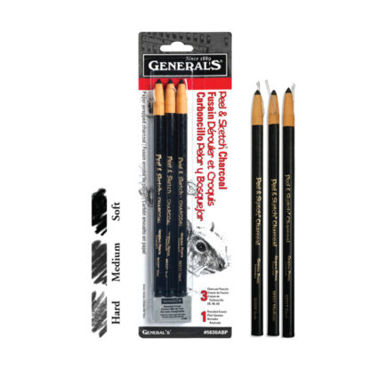 Peel and sketch charcoal-General-Pencil-Co.-Inc.