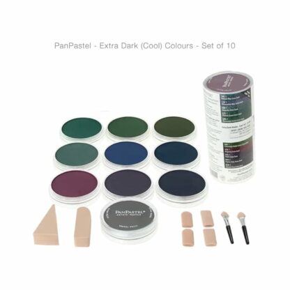 Beginner's guide to PAN PASTELS! // EASY landscape with 10 COLOURS! 