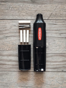 Derwent battery eraser product shot
