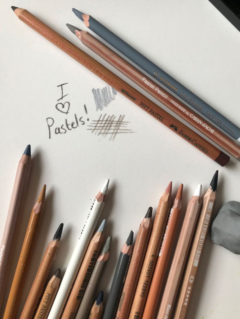 Stabilo CarbOthello vs Faber-Castell Pitt Pastel Pencils (and more!)