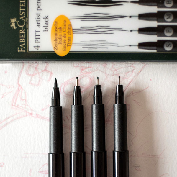 Faber-Castell: Pitt Artist Pens (Part 1)