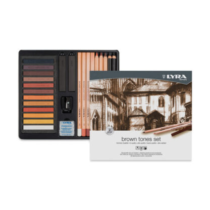 lyra-poly-crayons-brown-tones-set-25