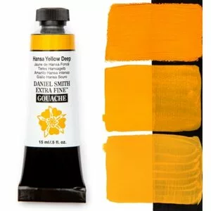 Daniel Smith Aquarellfarbe – Hansa Yellow Medium, 15 Ml Tube, Extrafein, Lichtecht & Granulierend