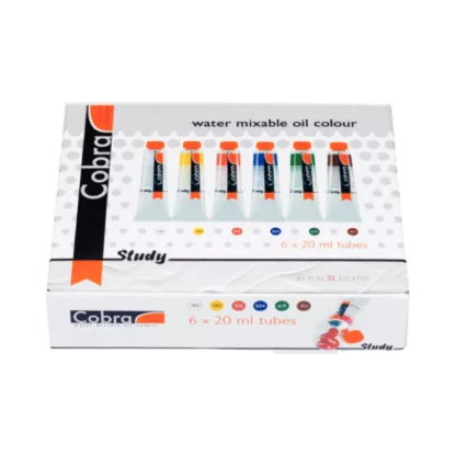 cobra-study-water-mixable-oil-colour-paint-set-6-20ml