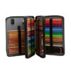 jacksons-black-nylon-pencil-zipper-case-142-pencils-open