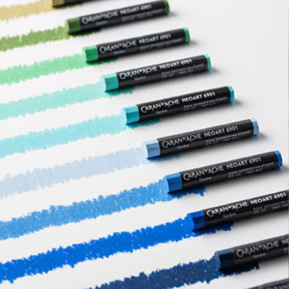 Caran d'Ache NeoArt colour swatches