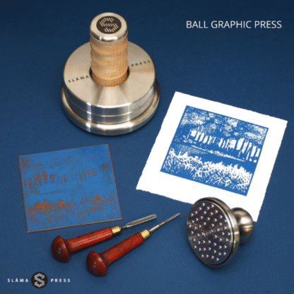 SLAMA ball graphic press