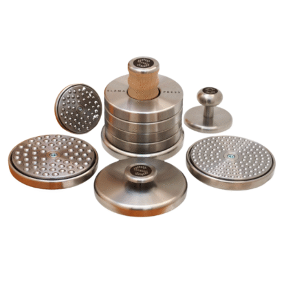 SLAMA ball graphic press and weight assortment