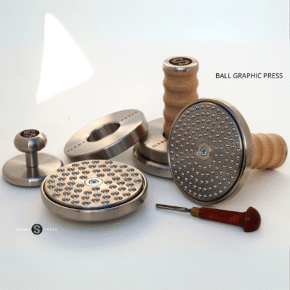 SLAMA ball graphic press assortment side