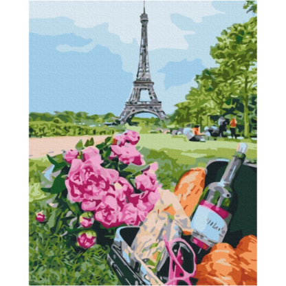 Paint by numbers - Champs Elysees