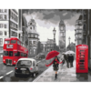 Paint by numbers - Rainy London