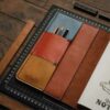 Great-Break-Leather-Notebook-Cover-Creative-Range-A5-Pockets-Open