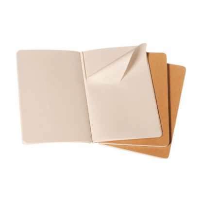 moleskine-cahier-journal-ruled-large-kraft-brown-open