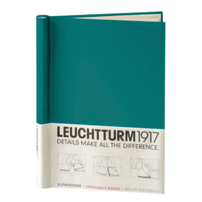 LEUCHTTURM PACIFIC GREEN SPRINGBACK BINDER PEKA A4 150 SHT