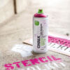 Montana-Chalk-Spray-Paint-Bottle-on-Gravel