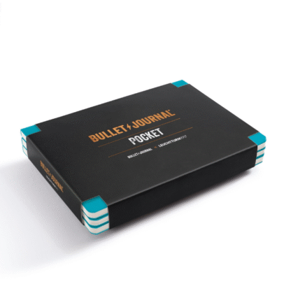 Turquoise25 Pocket bullet journal
