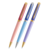 Hemisphere colour blocking ballpoint pen