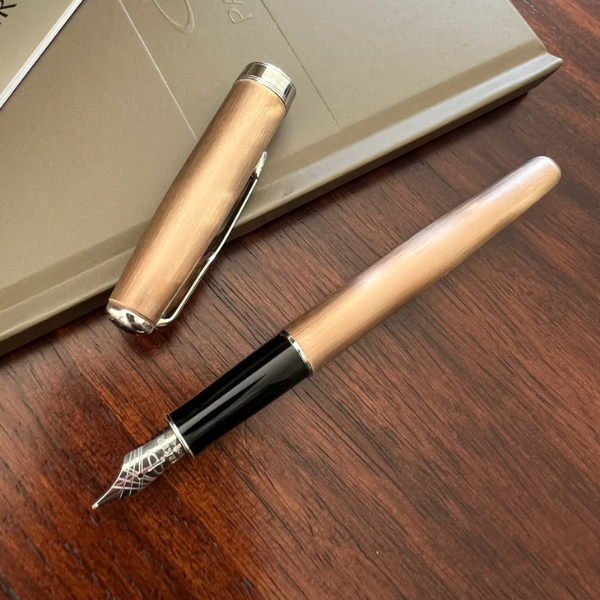 Parker Sonnet Pink Gold Fountain Pen Lifestyle