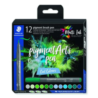 Steadtler Pigment brush pens - cool12