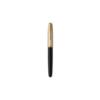 parker 51 deluxe fountain pen closed