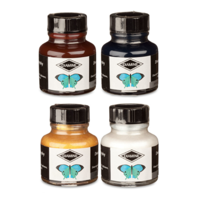 Diamine Calli Ink neutral + metallics
