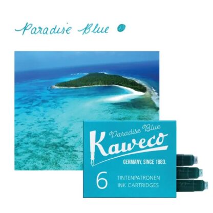 Kaweco-Fountain-Pen-Ink-Cartridge-Box-Paradise-Blue