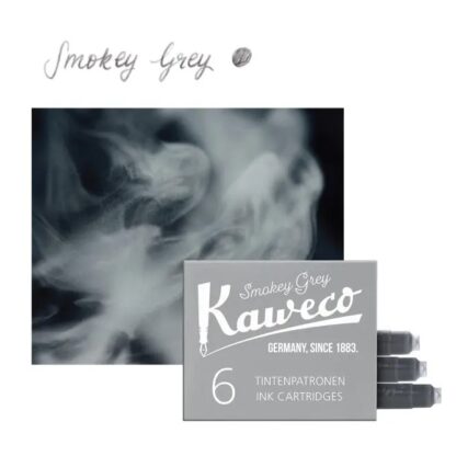 Kaweco-Fountain-Pen-Ink-Cartridge-Box-Smokey-Grey