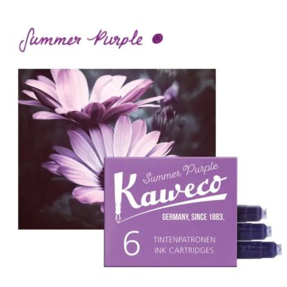 Kaweco-Fountain-Pen-Ink-Cartridge-Box-Summer-Purple