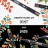 Sharpie Creative Markers - light and dark