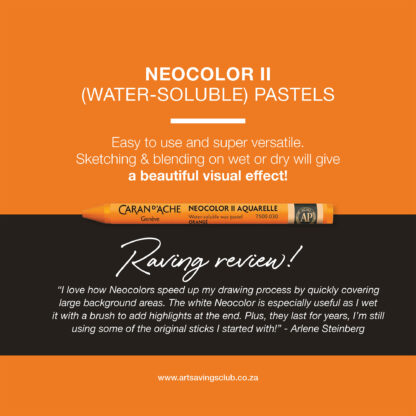 Neocolor II Watersoluble Wax Oil Pastel Sets - Caran d'Ache - Image 3