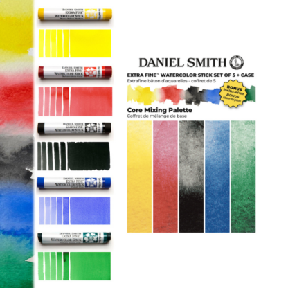 Daniel smith watercolour stick sets core mixing palette