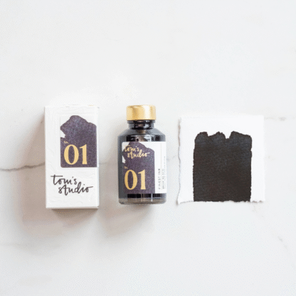 Tom's Studio Fountain Pen ink - Deep Black