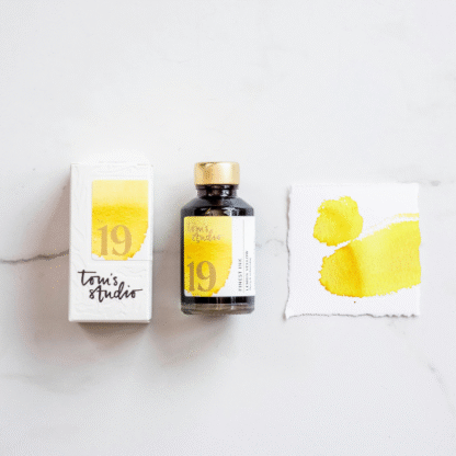 Tom's Studio Fountain Pen ink - Lemon Yellow