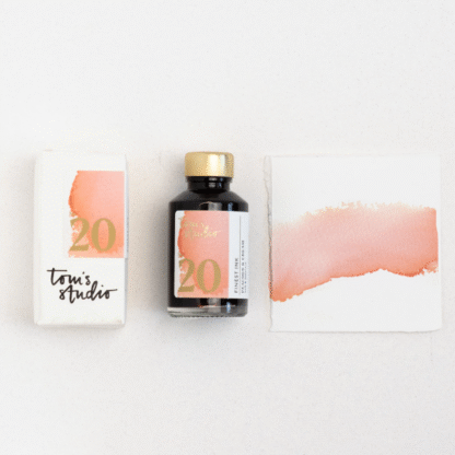 Tom's Studio Fountain Pen ink - Peaches & Cream