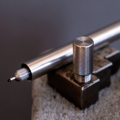 Tom's Studio Lumos Stainless Steel close up