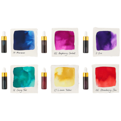Tom's studio mini ink jewel set swatches