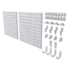 Pegboard Kit 2 White