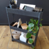 Qurious Storage Racks & Trolleys black in use