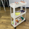 Qurious Storage Racks & Trolleys whitein use