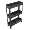 Qurious Trolley 3 tier black
