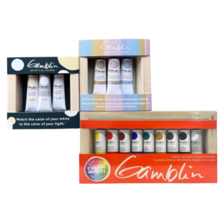 GAMBLIN artist's oil PAINTING SET