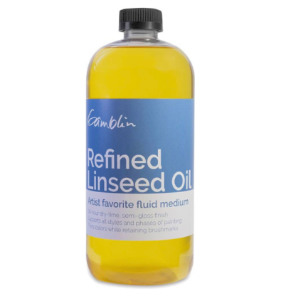 Gamblin Refined Linseed oil 1Lt