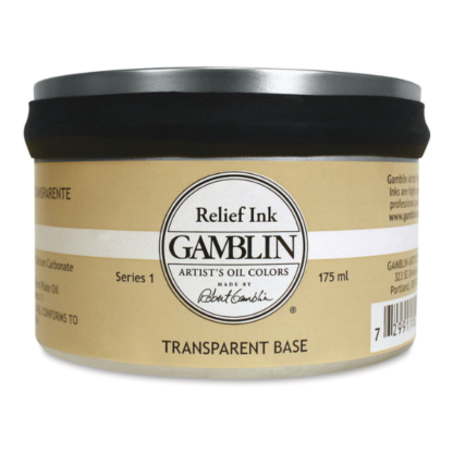 Gamblin Relief ink Transparent