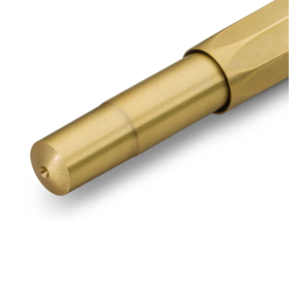 Kaweco brass sport rollerball pen back
