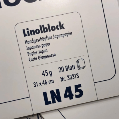 Vang Block Printing Paper label