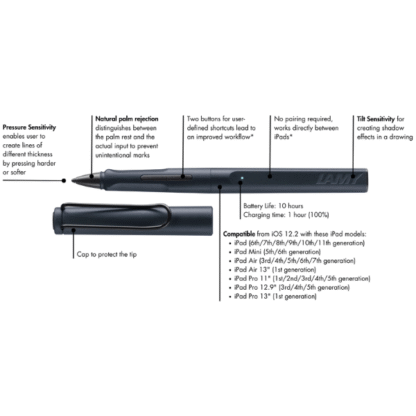 LAMY Safari Note+ Stylus technical info