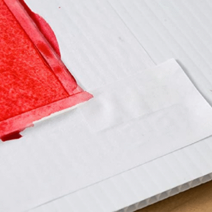 Lukas Wet adhesive tape in use