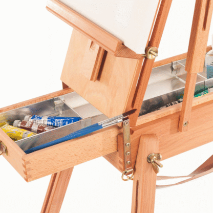 MABEF M_23 Small Backpacker Sketch box easel in use